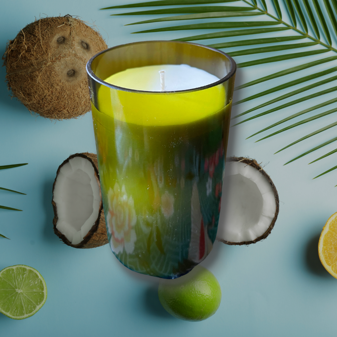 Lemon Coconut Soy Candle 